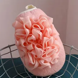 hm evotek Shower Scrub Bath Glove Dual Side – Loofah Mesh + Soft Washing Side-picture-4