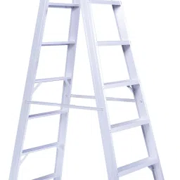 7-step Heavy Duty Foldable Aluminium Ladder (with anti skid shoes) 8-feet Aluminium Ladder-image-39