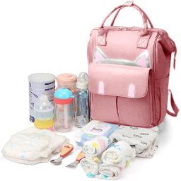 Mother Bag Lightweight Multifunction Travel Unisex Diaper Bag Backpack - Kitty Diaper Bag-image-87