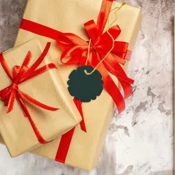 kreepo Flower Design Writable Tag with String for Gift Tag Greeting Card image 4