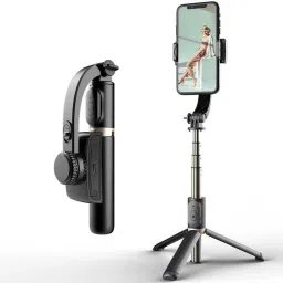 EVAAENTERPRISES Q08-Gimbal Stabilizer (3-axis) 3 Axis Gimbal for Mobile, Camera-8
