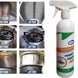 ZZ Kitchen Cleaner Oil & Grease Stain Remover Stove & Chimney Cleaner Spray Degreasing Spray-24
