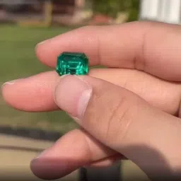 7.25 Ratti 6.00 Crt Brazilian Emerald Panna Original Gemstone Certified Natural Emerald Stone-image-46