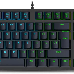 Ant Esports MK3400 Pro V3 Wired USB Standard Gaming Keyboard Compatible with Desktop, Laptop, Mac stand support,MK3400W V2-image-62