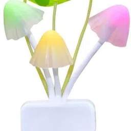 Color Changing LED Mushroom Night Light - Solar Sensored Night Lamp Night Lamp-image-12