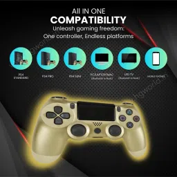 HG WORLD Playstation Dualshock 4 Joystick Wireless for PS4 Gamepad Motion Controller Motion Controller image 4