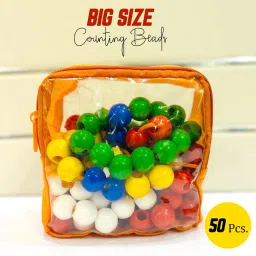 Big Size Counting Beads Educational Early Learning Toy For Kids Moti Mala-0