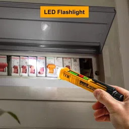 Ingco AC Voltage Detector Circuit Tester Sound and light Alarm Non-Contact Digital Voltage Tester image 5