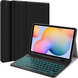 Proelite Detachable Bluetooth Keyboard case for Samsung Galaxy Tab S6Lite SM-P610/P615 Bluetooth Standard Tablet Keyboard Compatible with Desktop, Laptop, Mac Easy to Use,Plug and Play,Quick, Comfy Durable body-13
