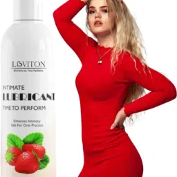 Strawberry Personal Lubricant With Long Last & Lubricant-image-12
