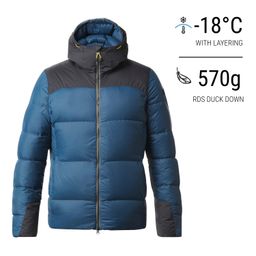 Men Trekking Down Jacket - MT900 -18°C Blue-image-60
