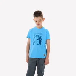 quechua Kids’ Hiking T-Shirt - MH100 Ages 7-15 - Blue-picture-21