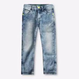 Acid Wash Slim Fit Jeans-image-22