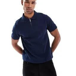 Regular Fit Cotton Polo T-Shirt-image-10