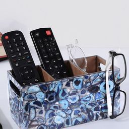 THE HOME CO. Blue & Grey Printed Multi-Utility Organisers-41
