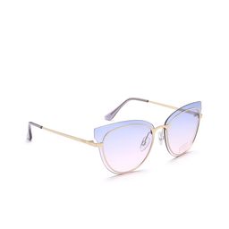 IDEE Women Blue Lens & Gold-Toned Butterfly Sunglasses with Polarised Lens-image-40