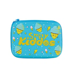 Smily Kiddos Kids Blue Printed Sequined Pencil Case-47