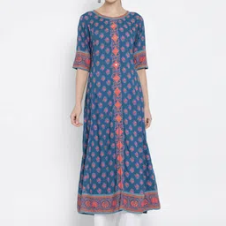 YASH GALLERY Floral Printed Anarkali Kurta-picture-42