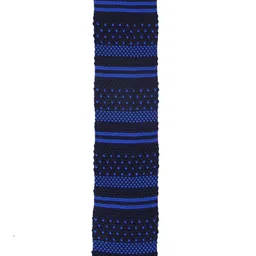 Tossido Men Blue Woven Design Broad Tie-picture-20