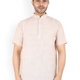 Latest Chikan Garments Thread Work Pure Cotton Short Kurta-image-68