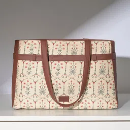 ZOUK Printed Structured Laptop Shoulder Bag image 2