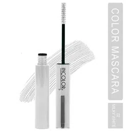 INCOLOR Set Of 2 Light Weight Color Mascara 6ml Each - Milky White 02 & Blueberry Pop 03 image 3