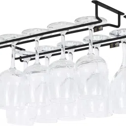2_Pack Steel Glass Holder, Wine Rack-image-86