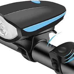 Rechargeable Bicycle Light (3 Light Mode) & Horn Speaker with Micro USB Charging LED, Halogen Front Light-image-73
