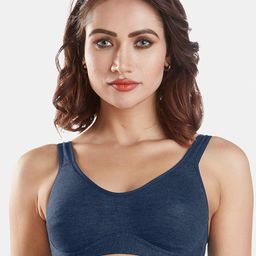 Sonari Blue Minimizer Seamless Bra Underwired-picture-45