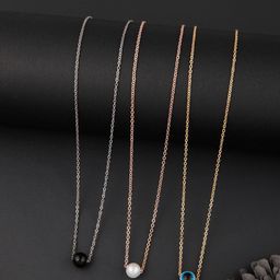 DressBerry Set Of 3 Gold-Plated Chain-17