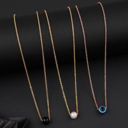 DressBerry Set Of 3 Gold-Plated Chain-37