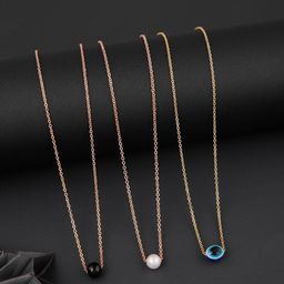 DressBerry Set Of 3 Gold-Plated Chain-17