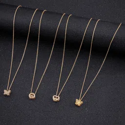 DressBerry Set Of 4 Gold-Plated Antique Chain-image-49
