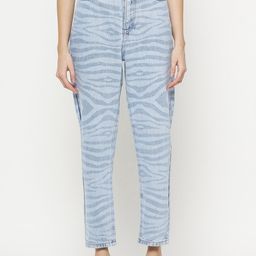 CAMLA Women Mom Fit Clean Look Cropped Cotton Jeans-image-99