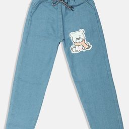 MANZON Girls Mid Rise Clean Cotton Jeans-image-88