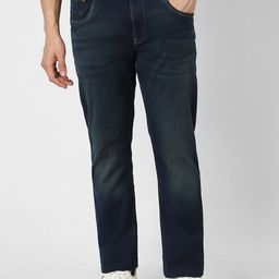 VAN HEUSEN DENIM LABS Men Light Fade Stretchable Jeans-image-37