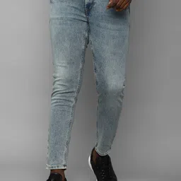 Allen Solly Sport Men Blue Slim Fit Heavy Fade Jeans-image-95