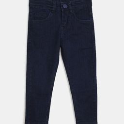 V-Mart Boys Mid-Rise Clean Look Dark Shade Cotton Jeans-image-85