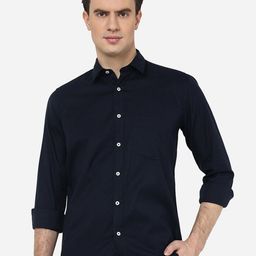 Greenfibre Opaque Cotton Casual Shirt-image-6