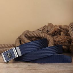 Kastner Men Blue Textured Stretchable Belt-image-66