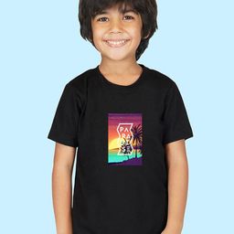 NUSYL Boys Graphic Paradise Printed T-shirt-picture-18