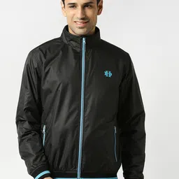 DRAGON HILL Mock Neck Bomber Jacket-image-84