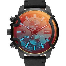 DIESEL Men Black Analogue Watch-14
