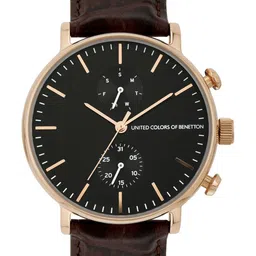 United Colors of Benetton Men Leather Straps Analogue Watch UWUCG2201-picture-43