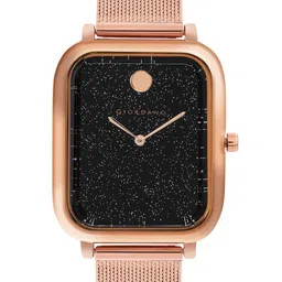 GIORDANO Women Printed Dial & Bracelet Style Straps Analogue Watch GZ-60055-58