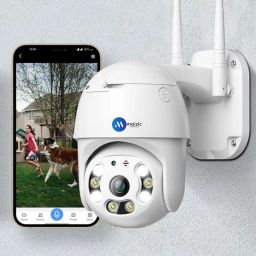 Maizic Smarthome 3MP 1080P Night Vision Camera, Two way Audio, Motion Detection, PTZ Control Security Camera-image-77