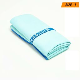 Microfiber Towel Size L 80 x 130 cm Glacier Blue-image-44