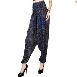 Printed Rayon Women Harem Pants-image-93