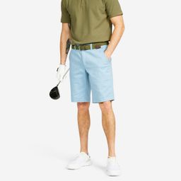 Men's golf chino shorts - MW500 denim blue-image-3