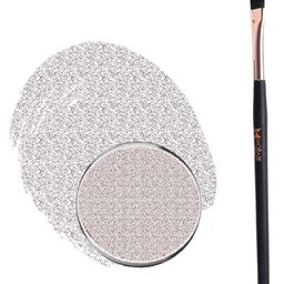 Moraze Long Lasting Eyeshadow with Eyeshadow Brush 1.1 g - Ice Queen-56